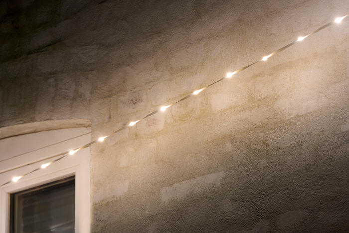 Lyskæde Flex 200 LED hvid 19,9 meter